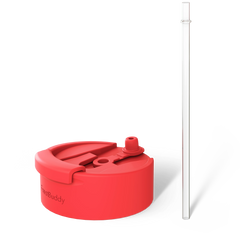 Universal Buddy Drinking Lid with Straw
