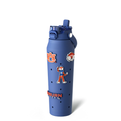 Bottle Buddy 32oz | Auburn Tigers | Skin + Budz Bundle