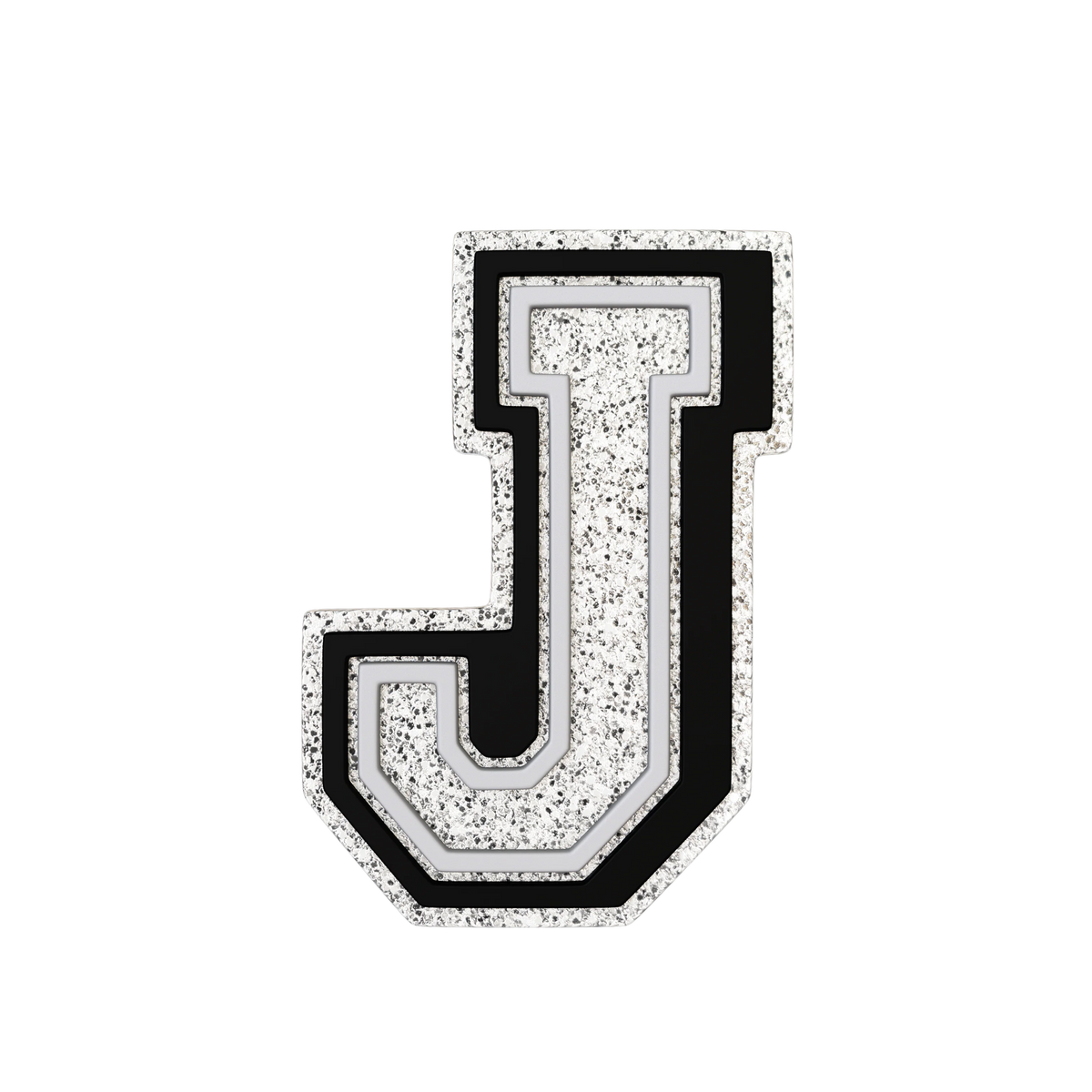 Budz | Silver Letter J